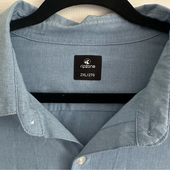 Size XXL Lot of 3 Ripzone Comfort Stretch Short Sleeve Dress Shirts - Picture 5 of 13